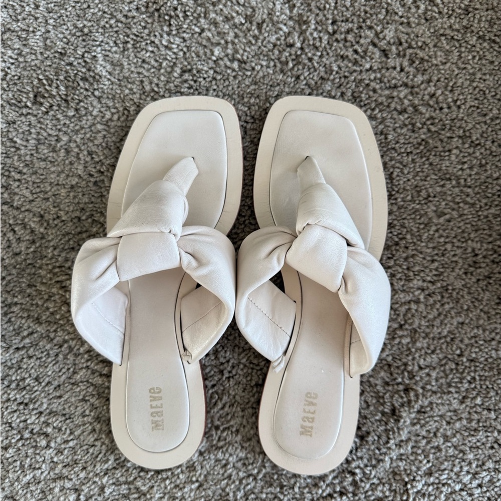 Maeve Women's Cream Sandals